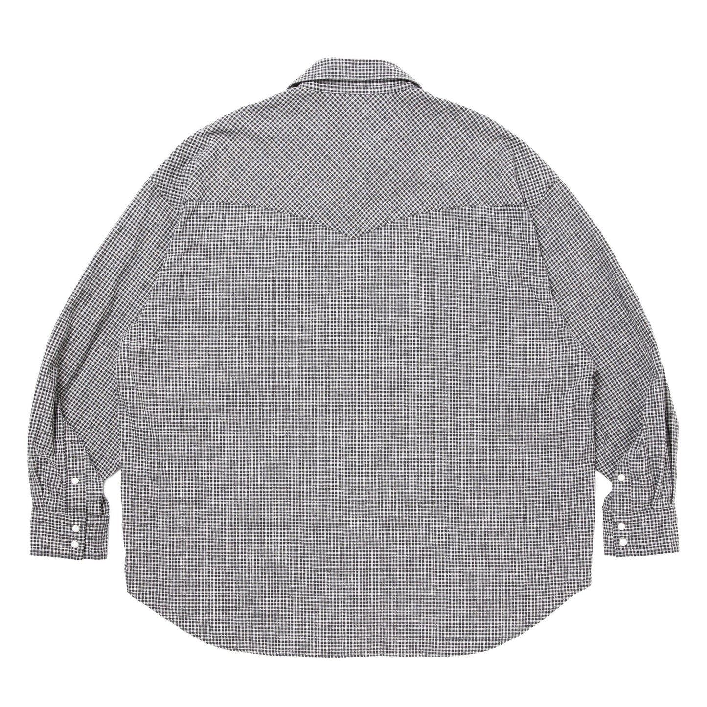 Dobby Gingham Check L/S Western Shirt