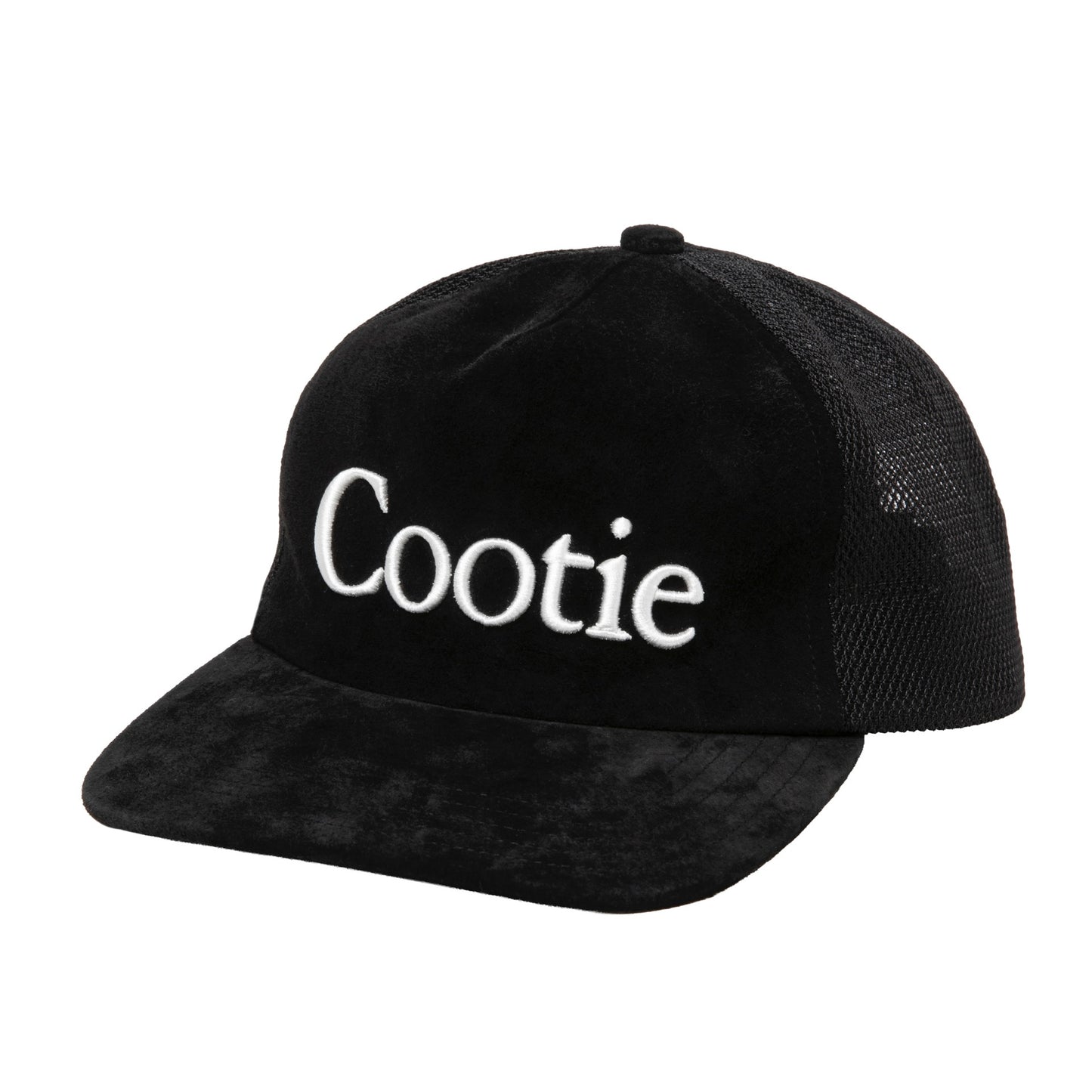 Suede 5 Panel Mesh Cap