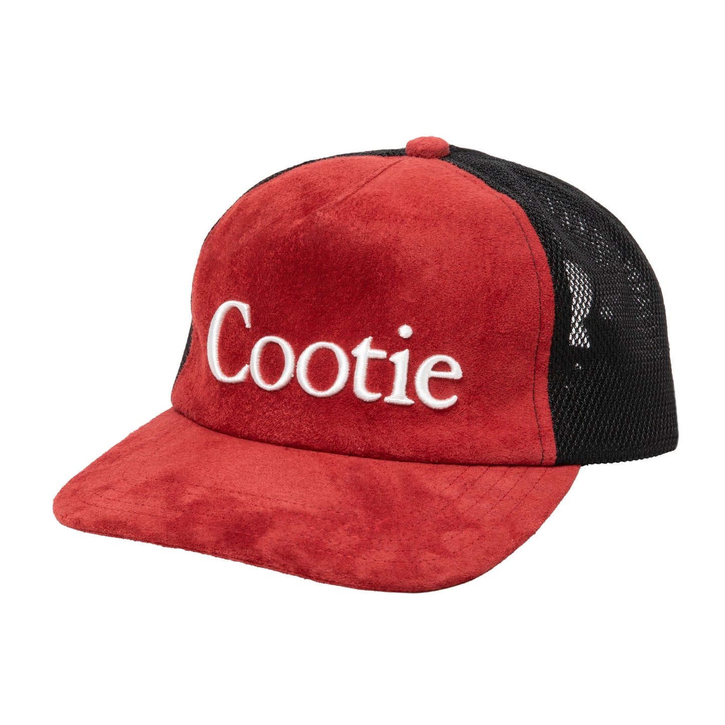 Suede 5 Panel Mesh Cap