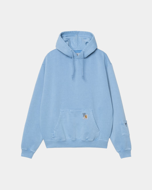 INVINCIBLE HOODED PIGMENT SWEAT