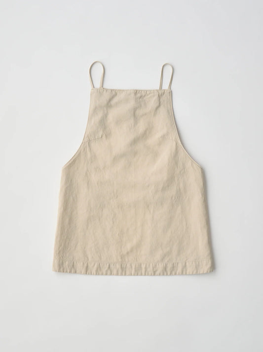 cotton & linen garment dyeing apron-stlye camisole