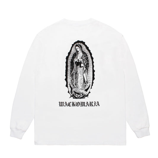 WASHED HEAVY WEIGHT CREW NECK LONG SLEEVE T-SHIRT ( TYPE-1 )