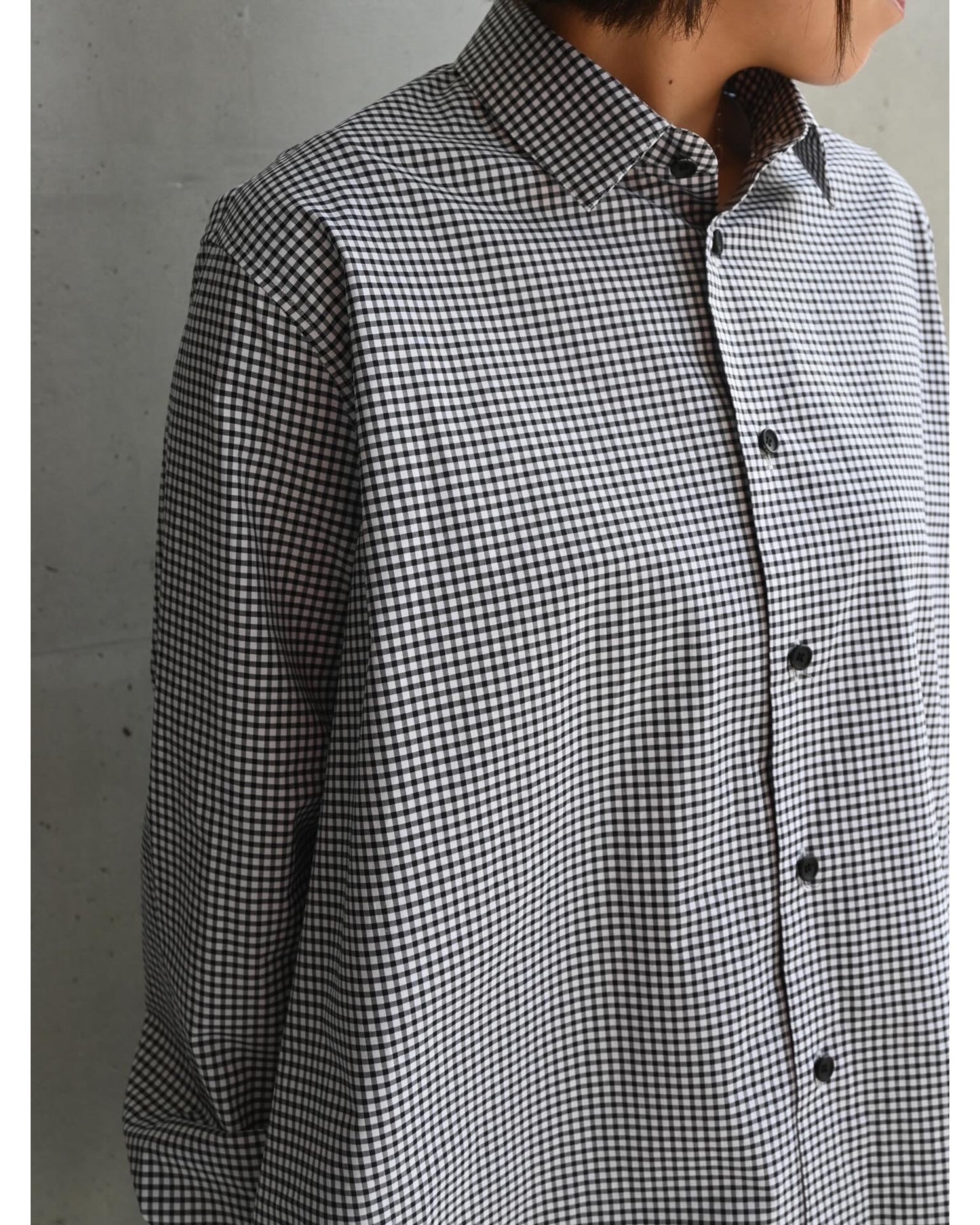 RERACS REGULAR COLLAR A-LINE SHIRT