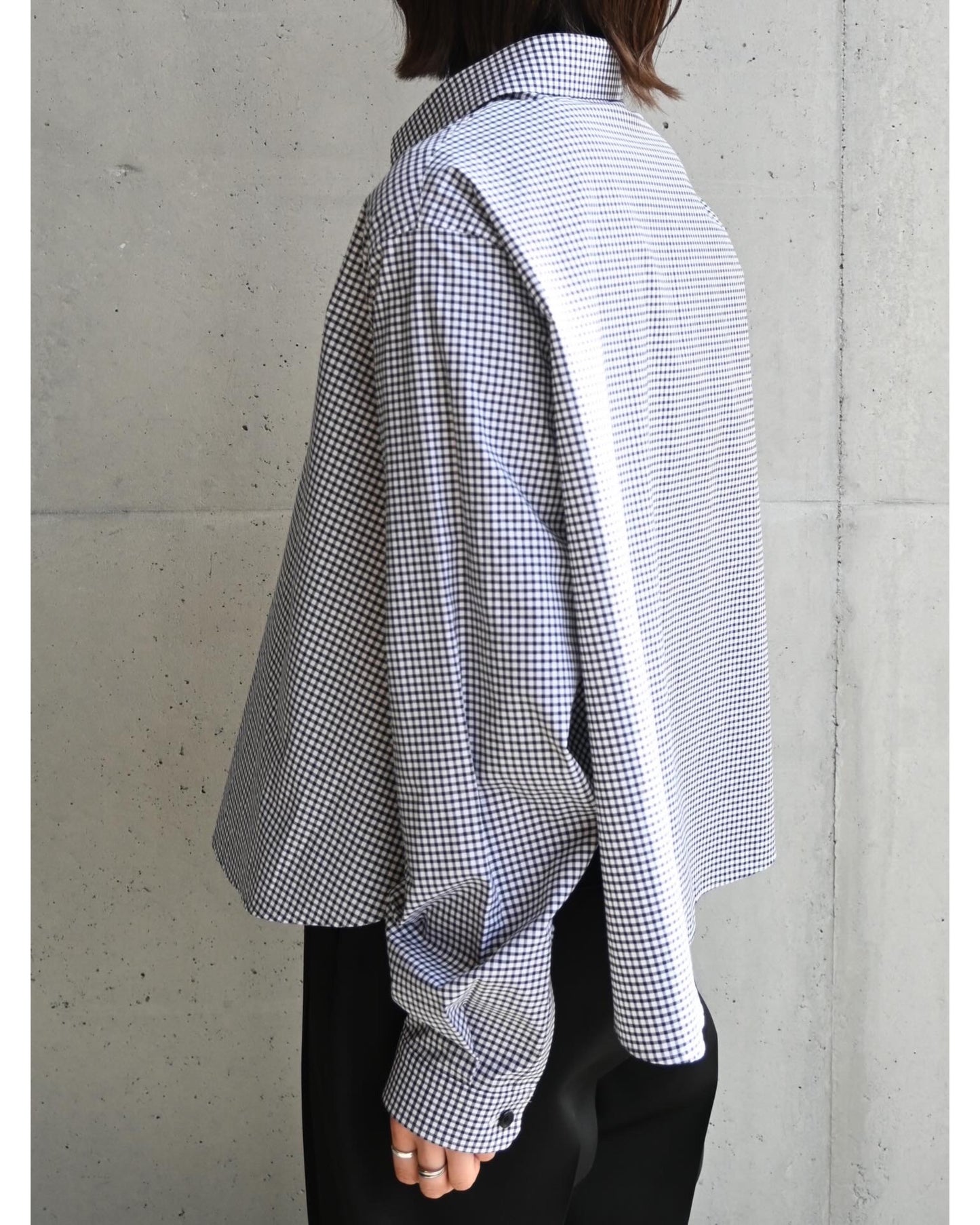 RERACS REGULAR COLLAR A-LINE SHIRT