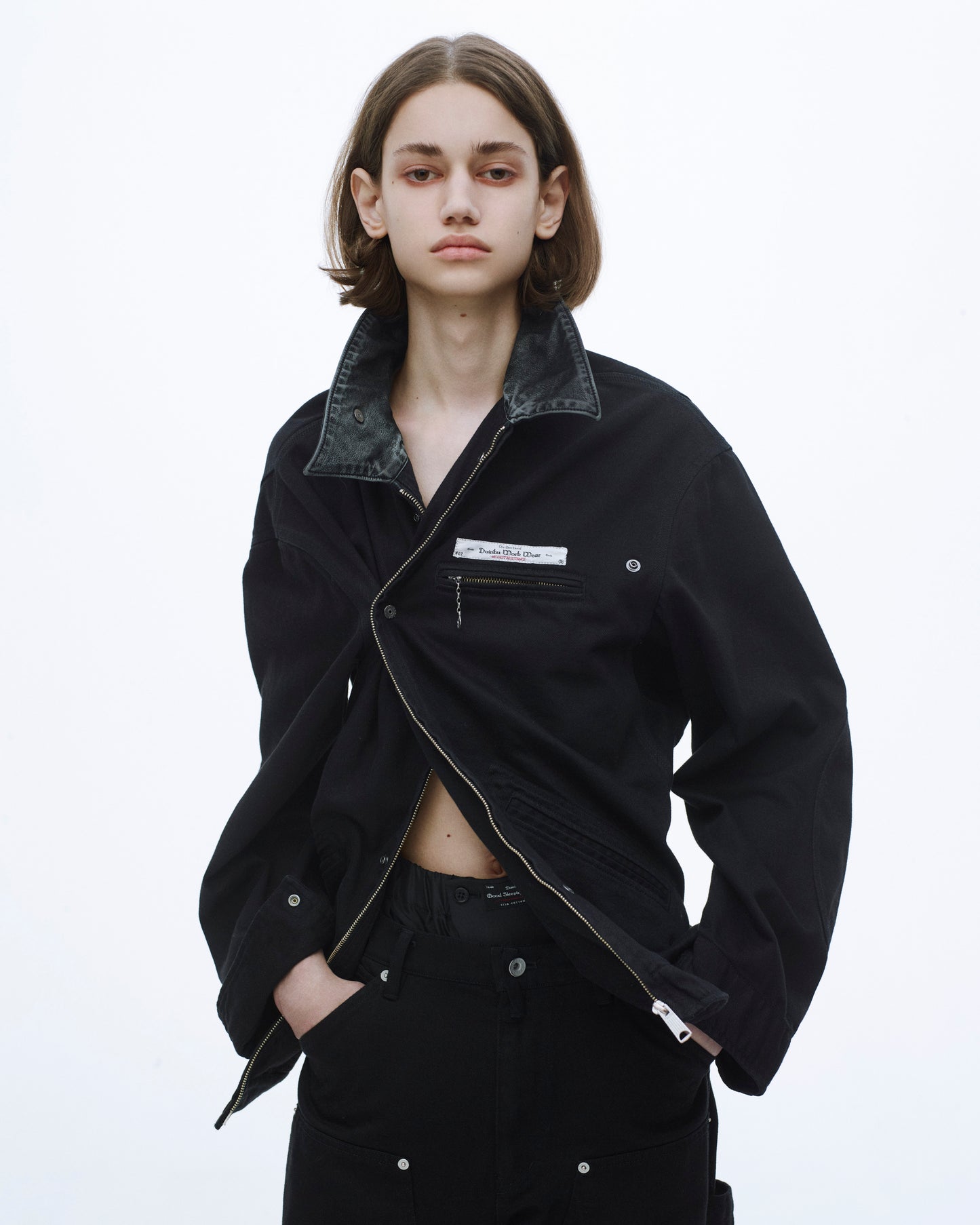 "Dairiku Work Wear" Vintage Wash Jacket