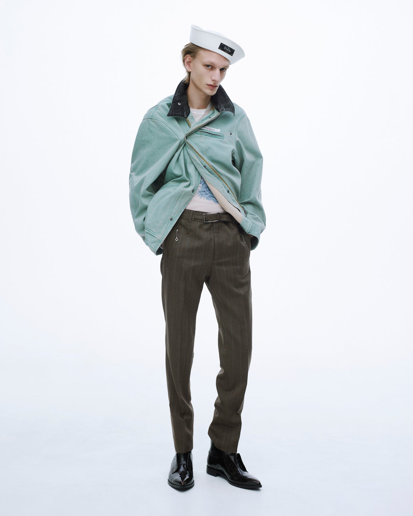 "Dairiku Work Wear" Vintage Wash Jacket