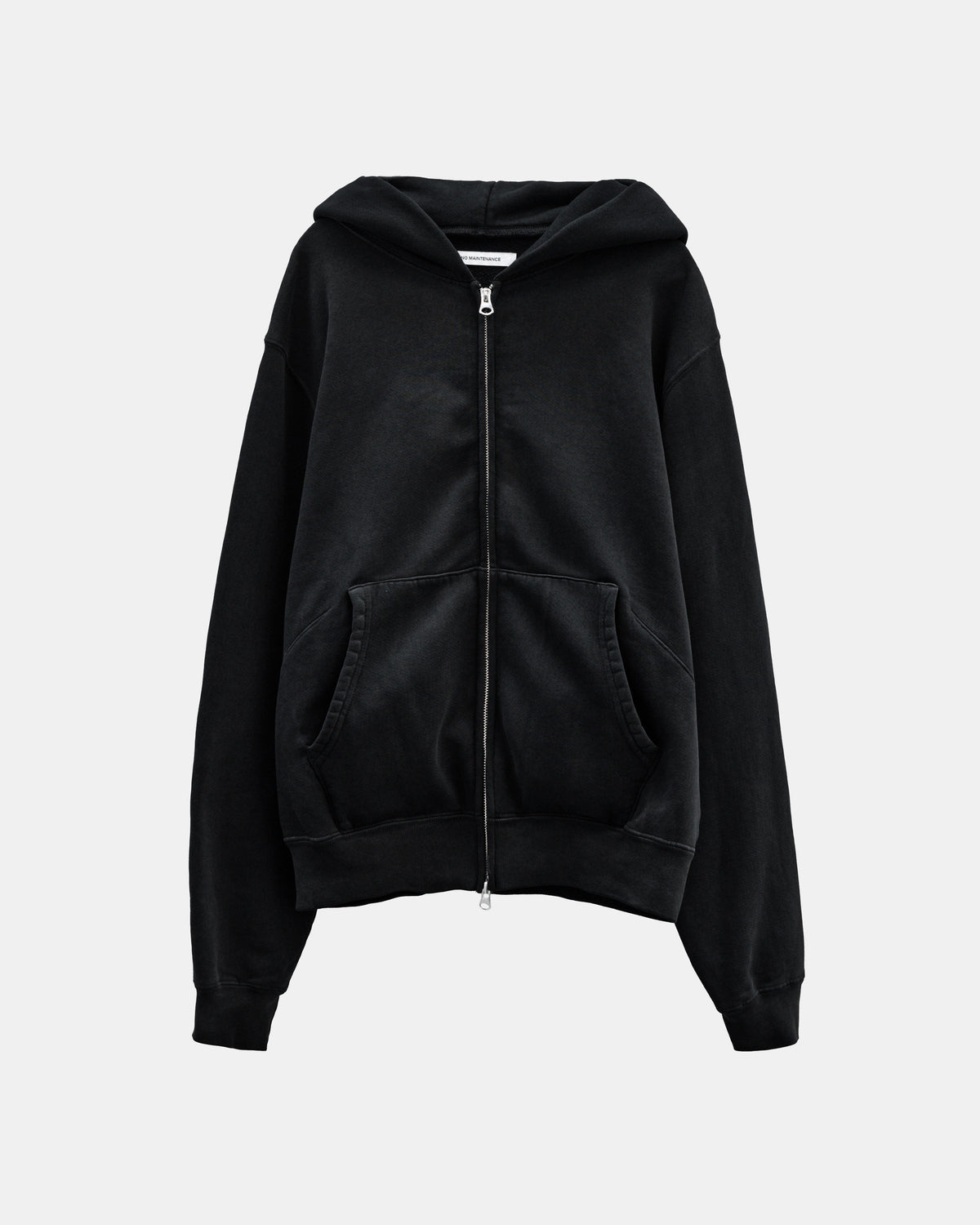 DARTED ZIP HOODIE