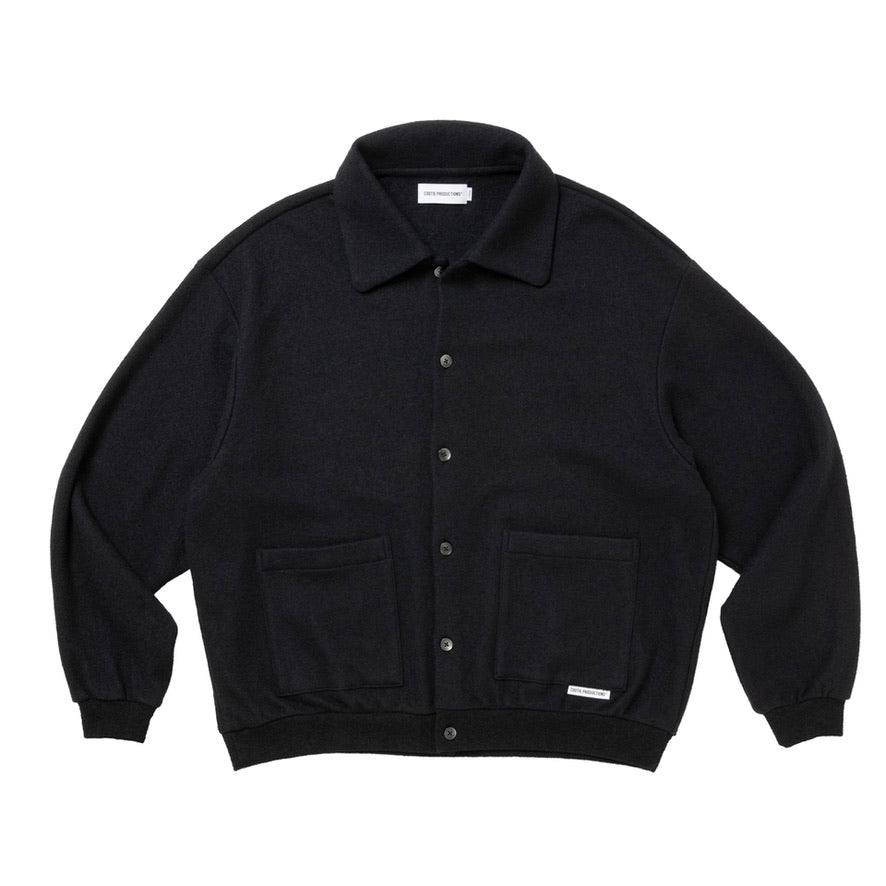 W/N Boucle Polo Cardigan
