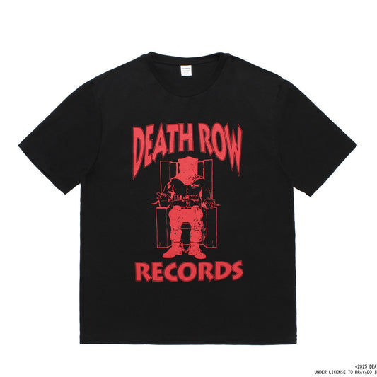 DEATH ROW RECORDS / WASHED HEAVY WEIGHT CREW NECK T-SHIRT