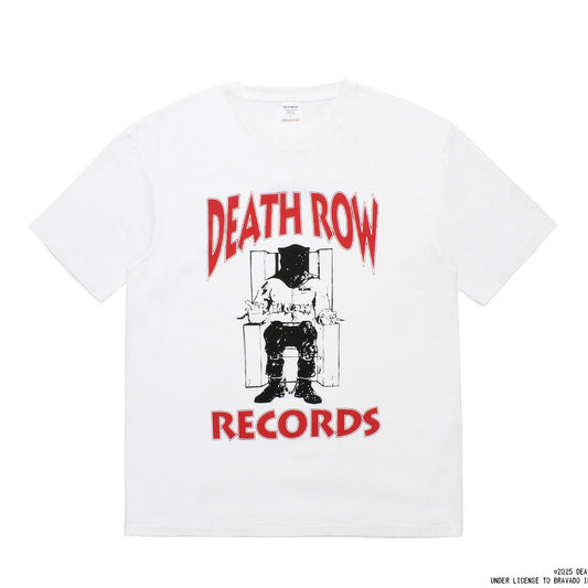 DEATH ROW RECORDS / WASHED HEAVY WEIGHT CREW NECK T-SHIRT
