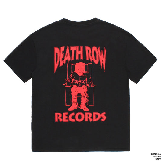 DEATH ROW RECORDS / WASHED HEAVY WEIGHT CREW NECK T-SHIRT