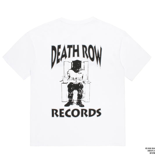 DEATH ROW RECORDS / WASHED HEAVY WEIGHT CREW NECK T-SHIRT