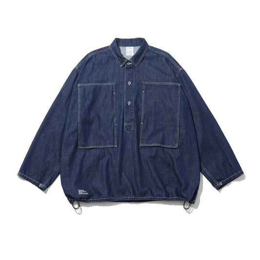 DENIM PULLOVER SHIRT
