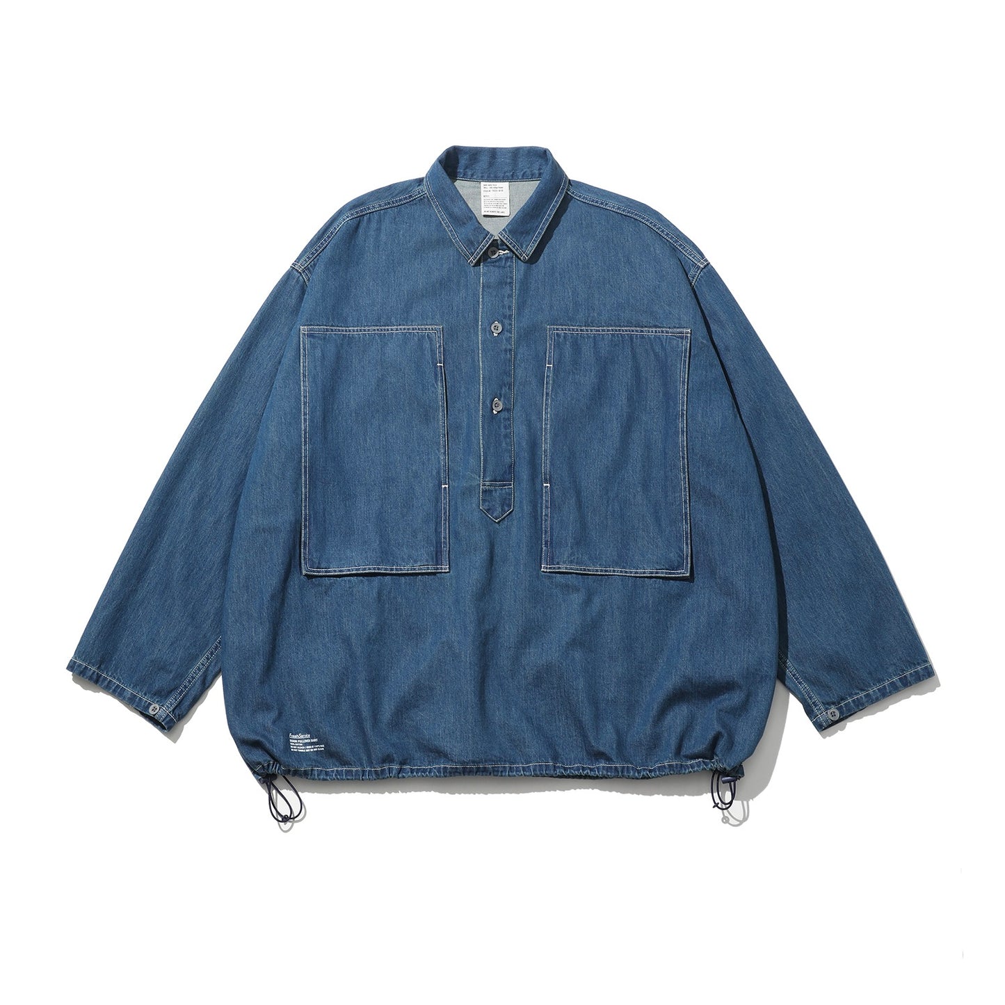DENIM PULLOVER SHIRT
