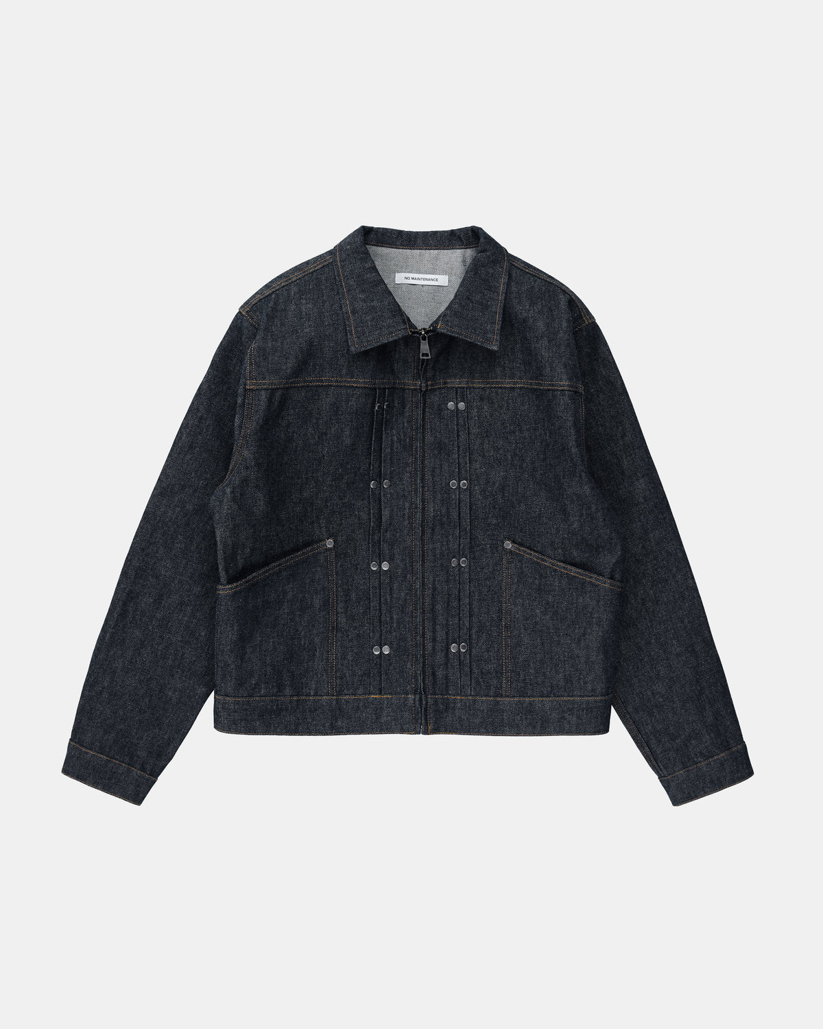 DOUBLE RIVET DENIM JACKET