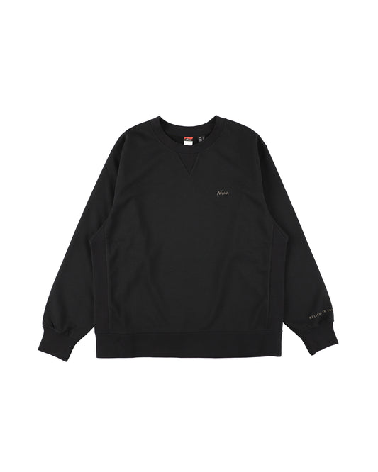 DRY MIX TERRY CREW SWEAT