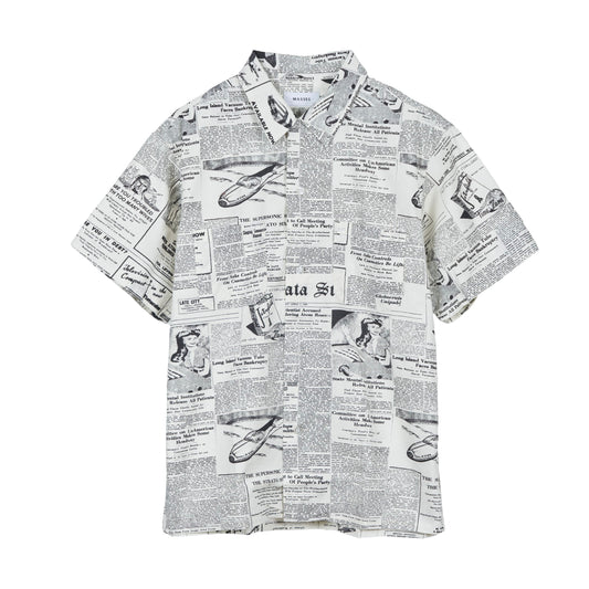 NEWS PAPER S/S SHIRT