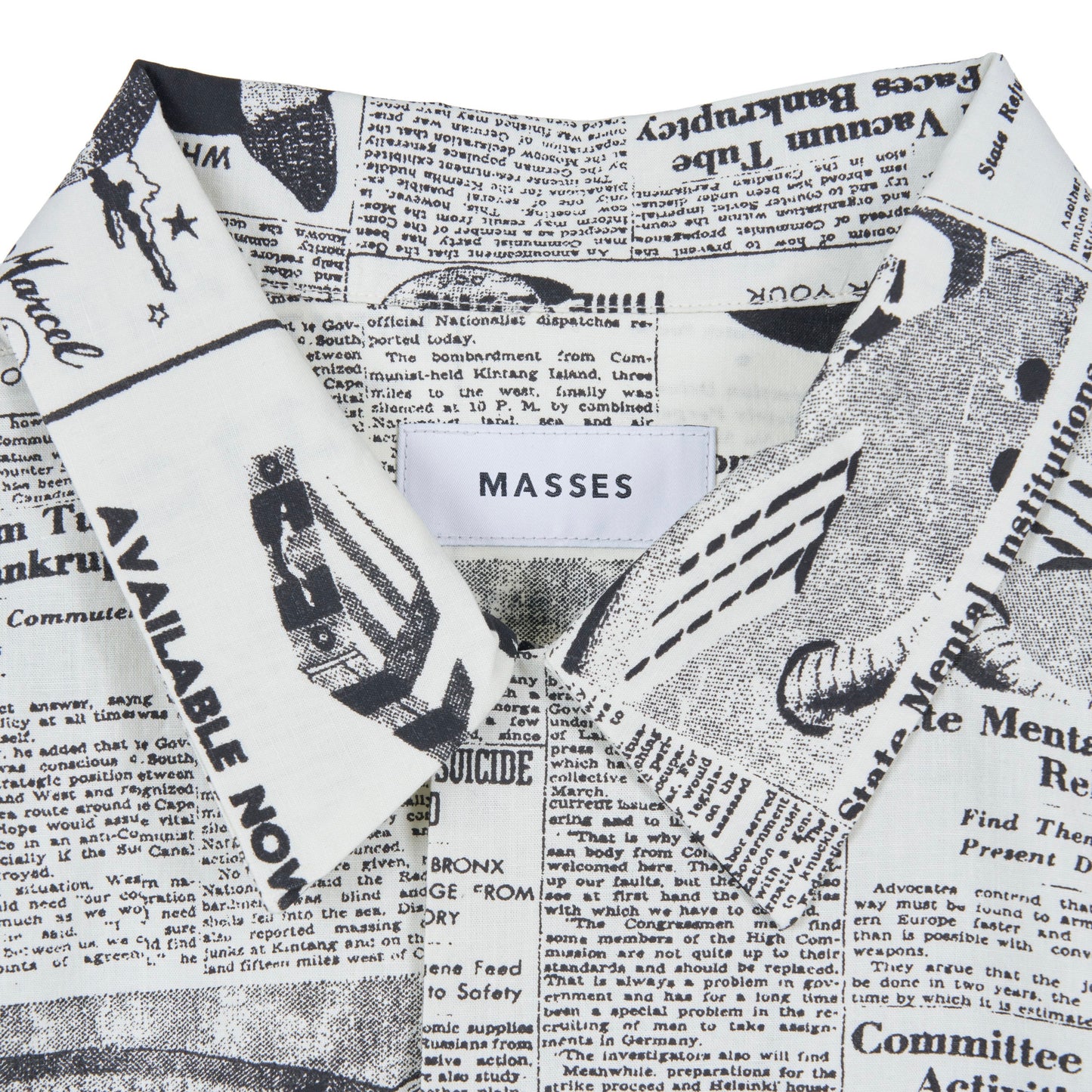 NEWS PAPER SHIRT