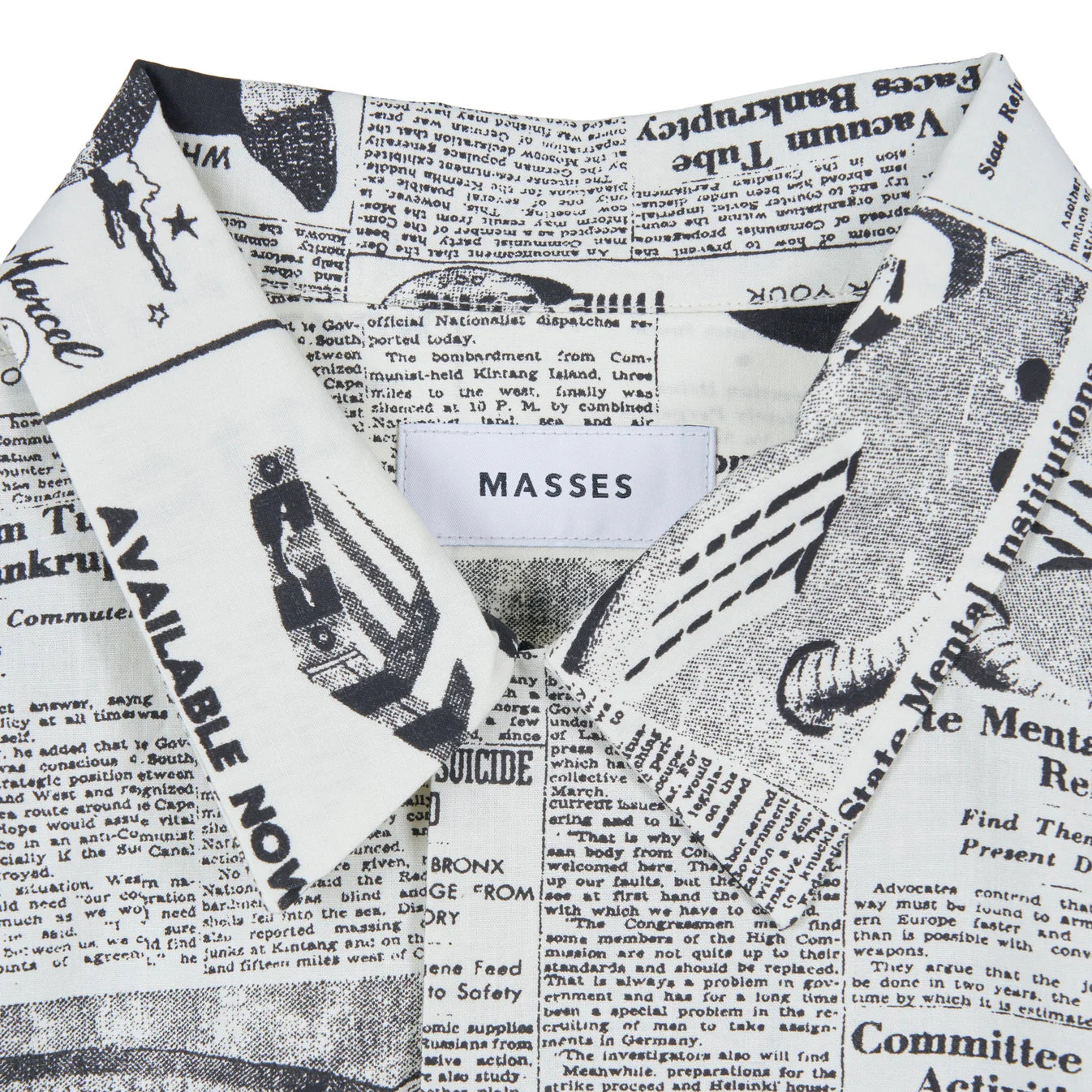 NEWS PAPER S/S SHIRT