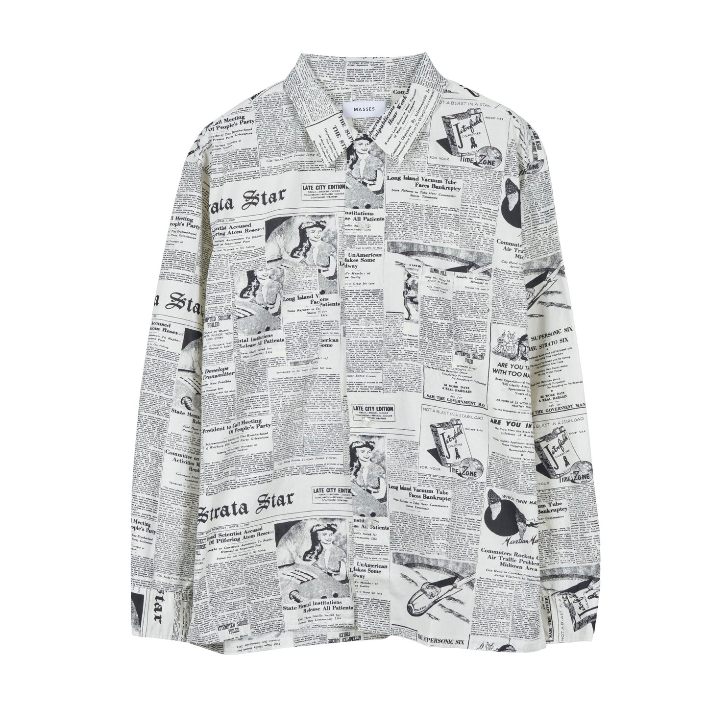 NEWS PAPER SHIRT