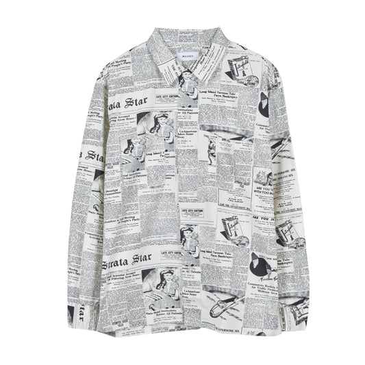 NEWS PAPER SHIRT