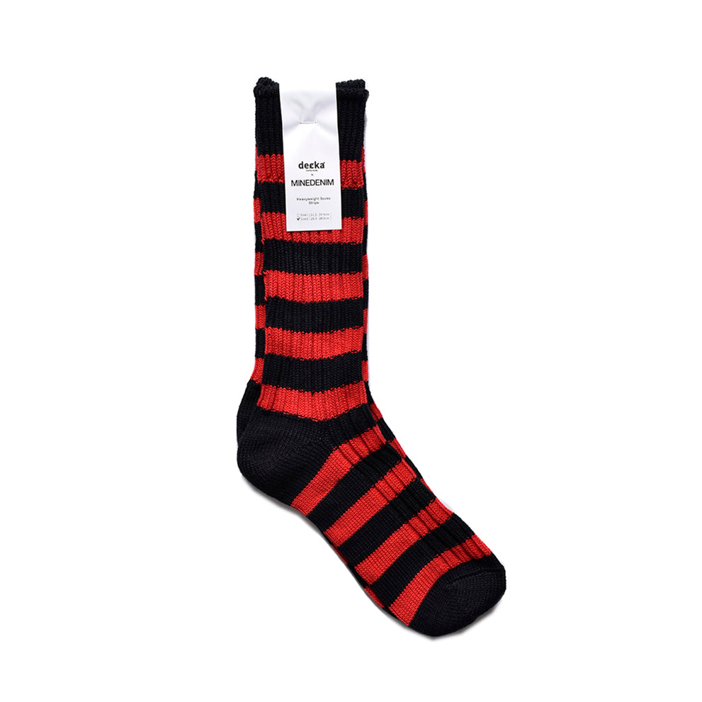 decka MINEDENIM Border Rib SOX