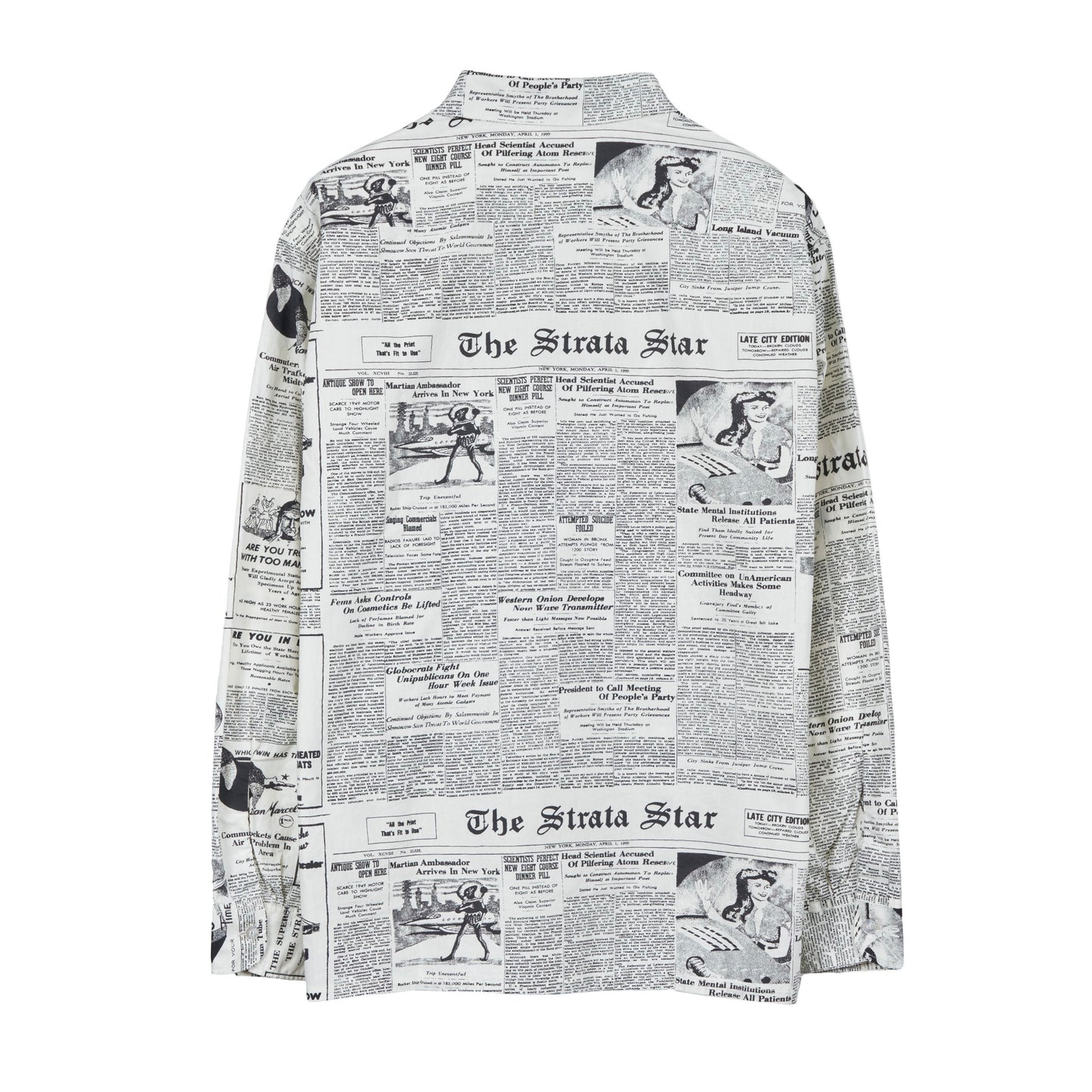 NEWS PAPER SHIRT