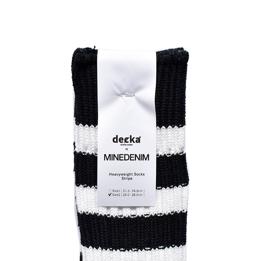 decka MINEDENIM Border Rib SOX