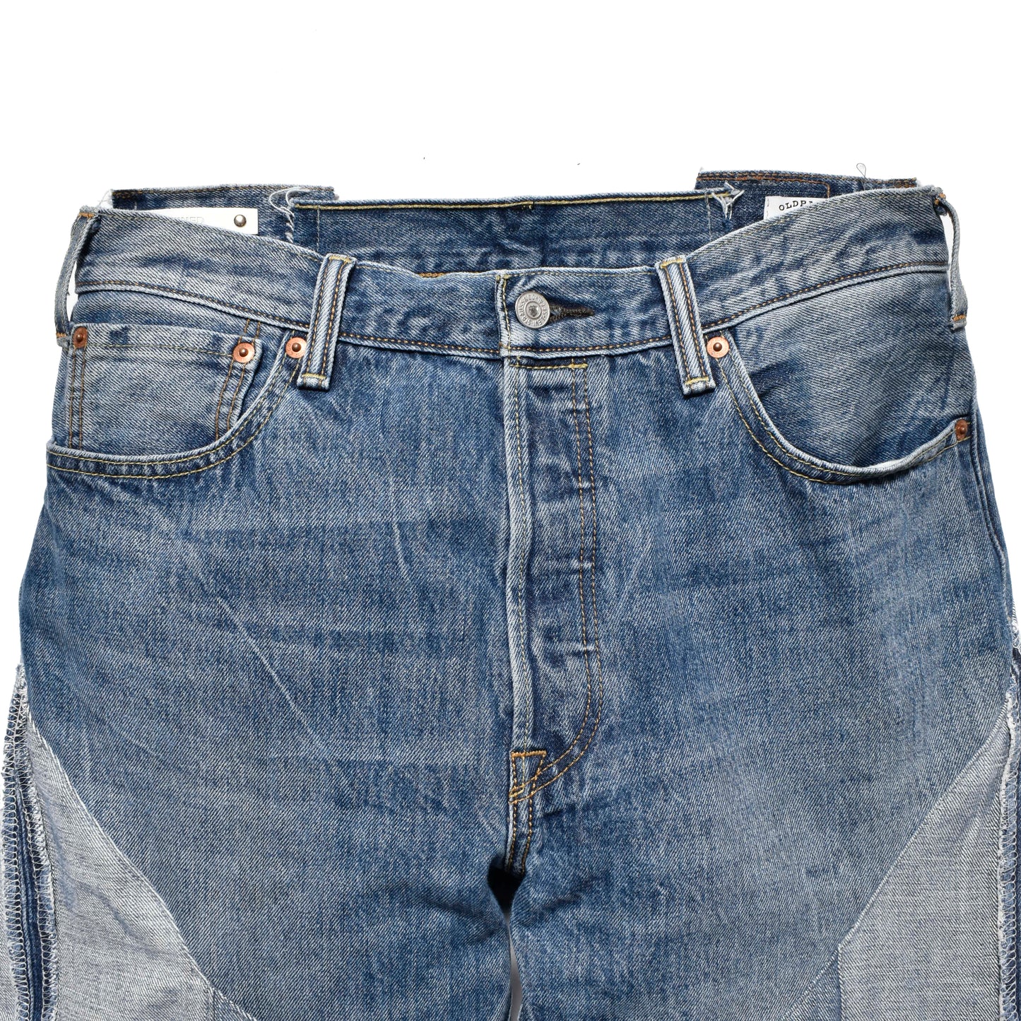 OLD PARK×MINEDENIM Inside_out Chaps Jeans