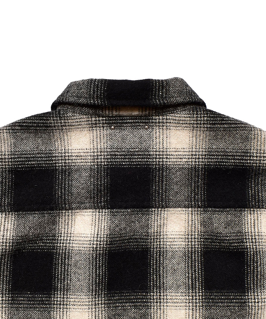 Ombre Check Flannel Quiltliner Sports JKT – TIME AFTER TIME