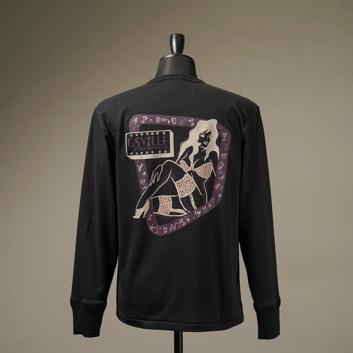 THE FETISHISM - L/S HENRY T-SHIRTS