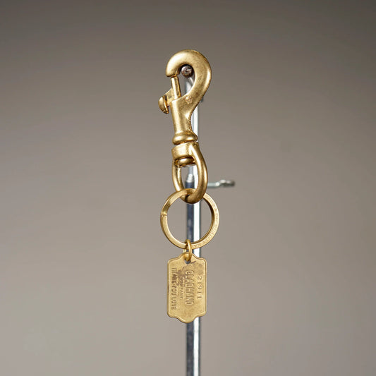 SWIVEL SNAP KEY HOLDER W/DOG TAGGLADHAND