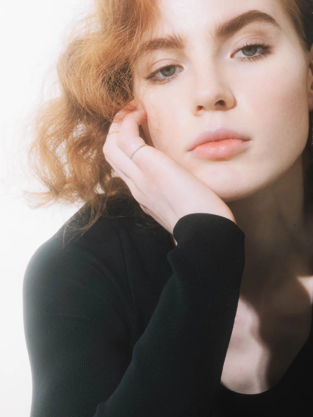 diamond half eternity ring