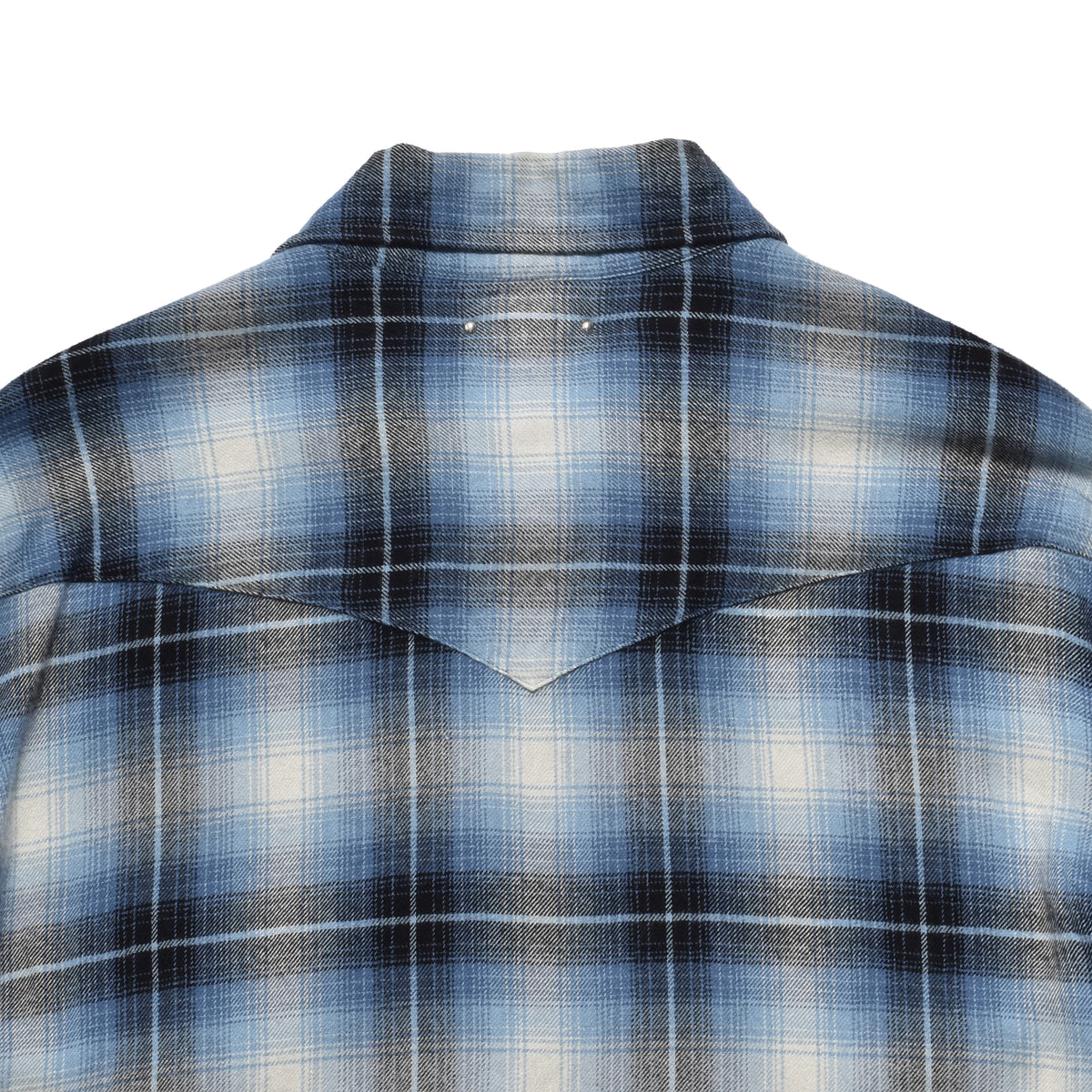 R. Flannel Ombre Western Shirt