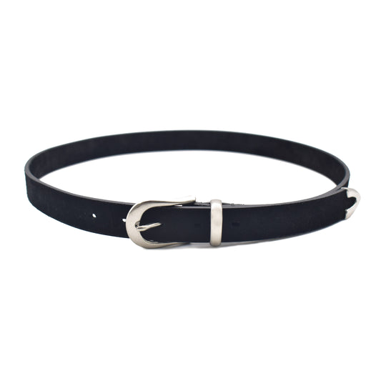 Thick Velour Western Belt