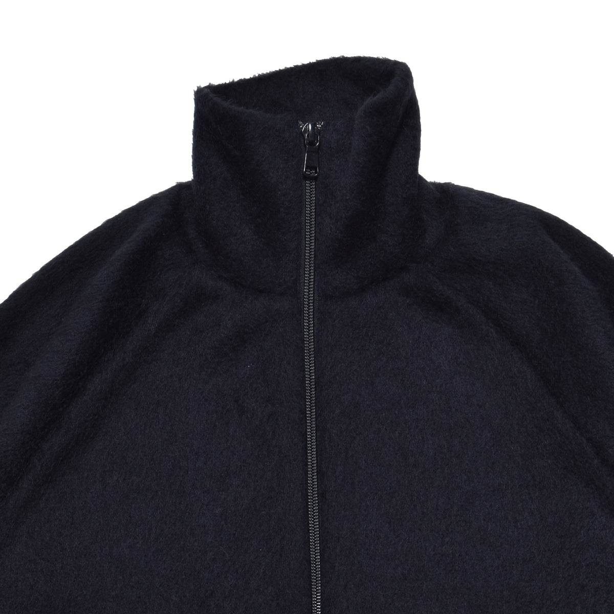 A. Wool Shaggy Track Jacket