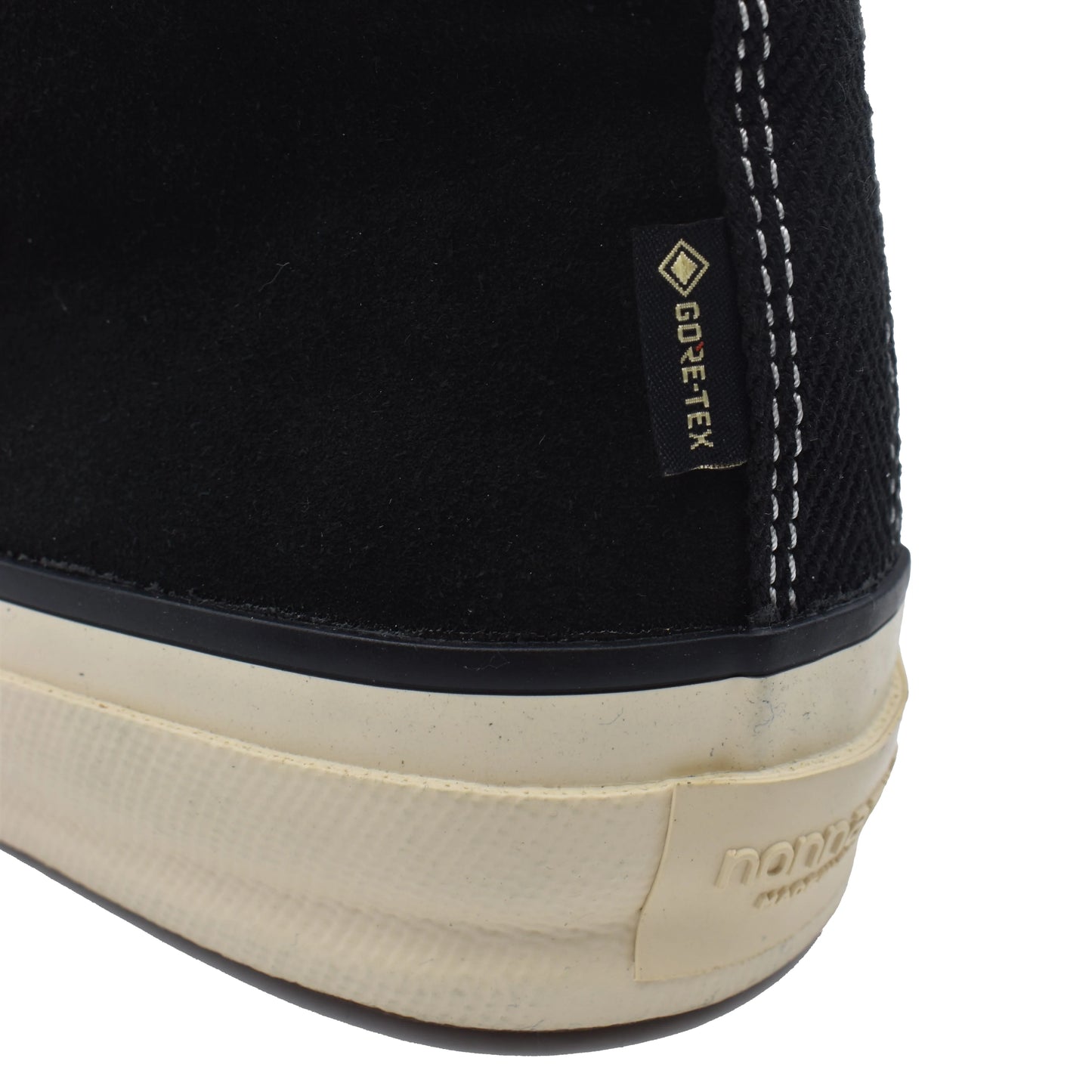 MINEDENIM × nonnative DWELLER TRAINER 2 HI COW LEATHER WITH GORE-TEX bySPINGLE