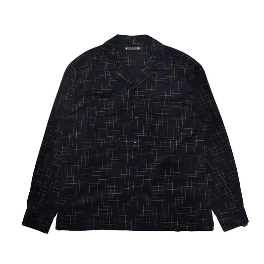 KSR Print Flannel Open Collar SH