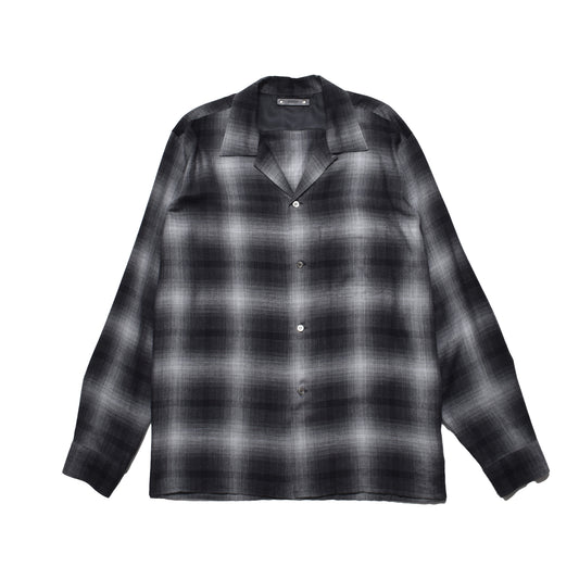 T. Rayon Ombre Open Collar Shirt