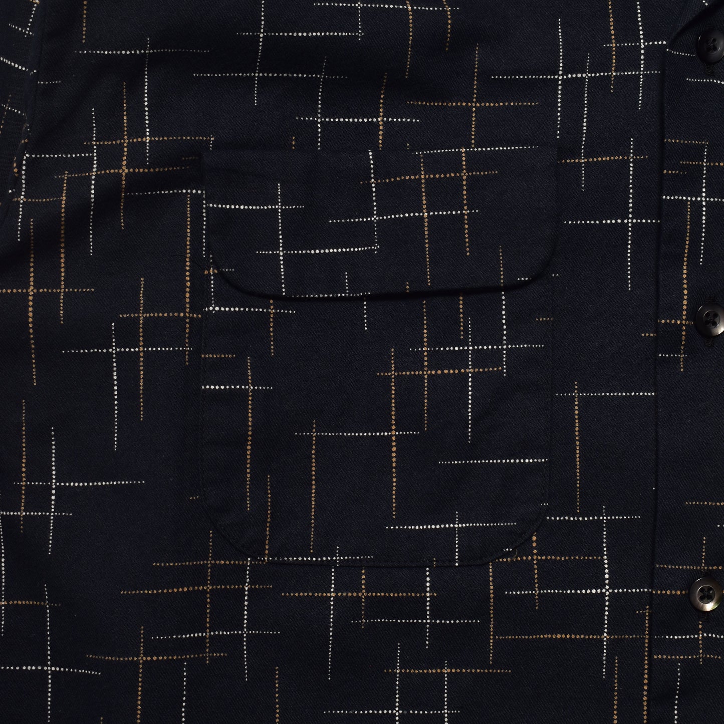 KSR Print Flannel Open Collar SH