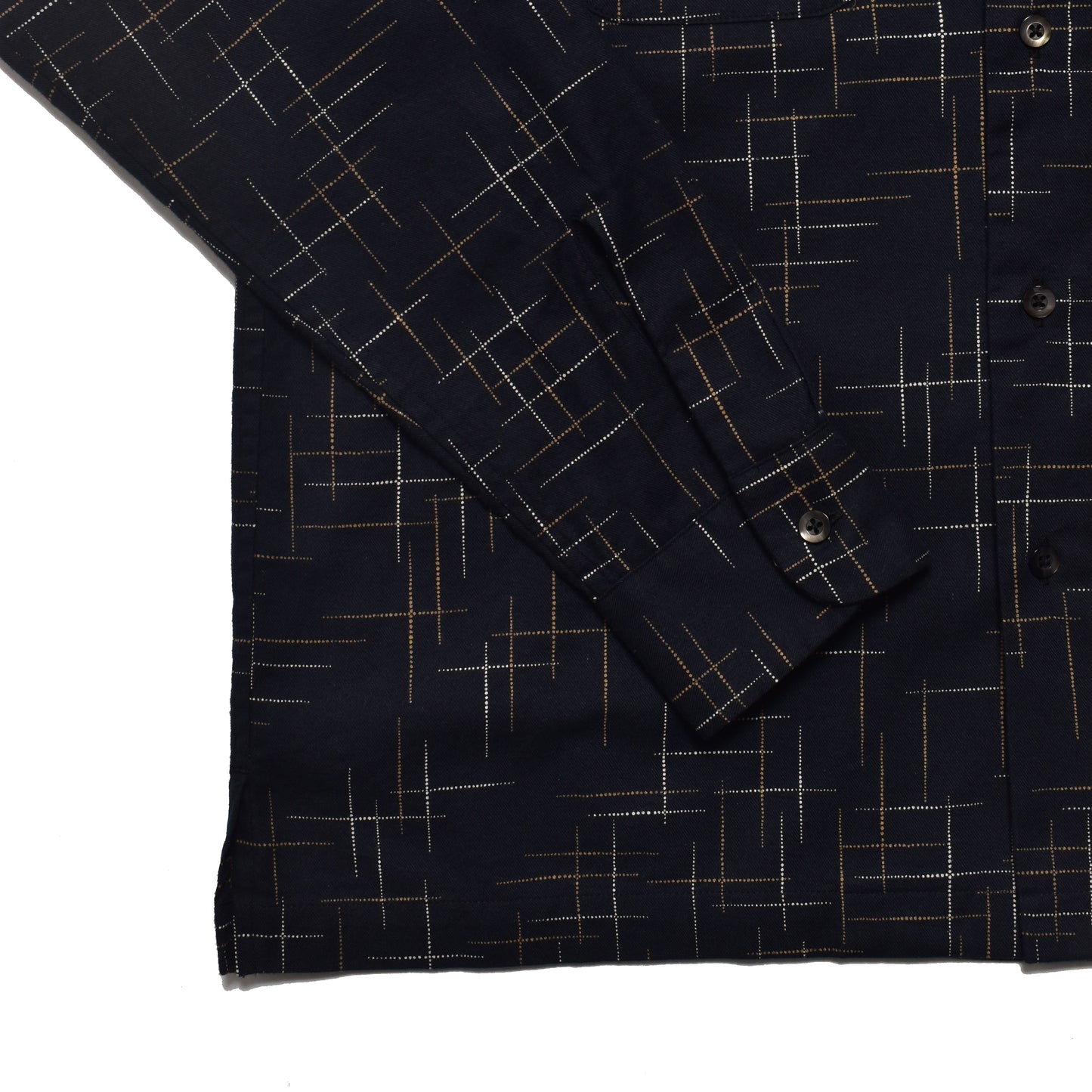 KSR Print Flannel Open Collar SH