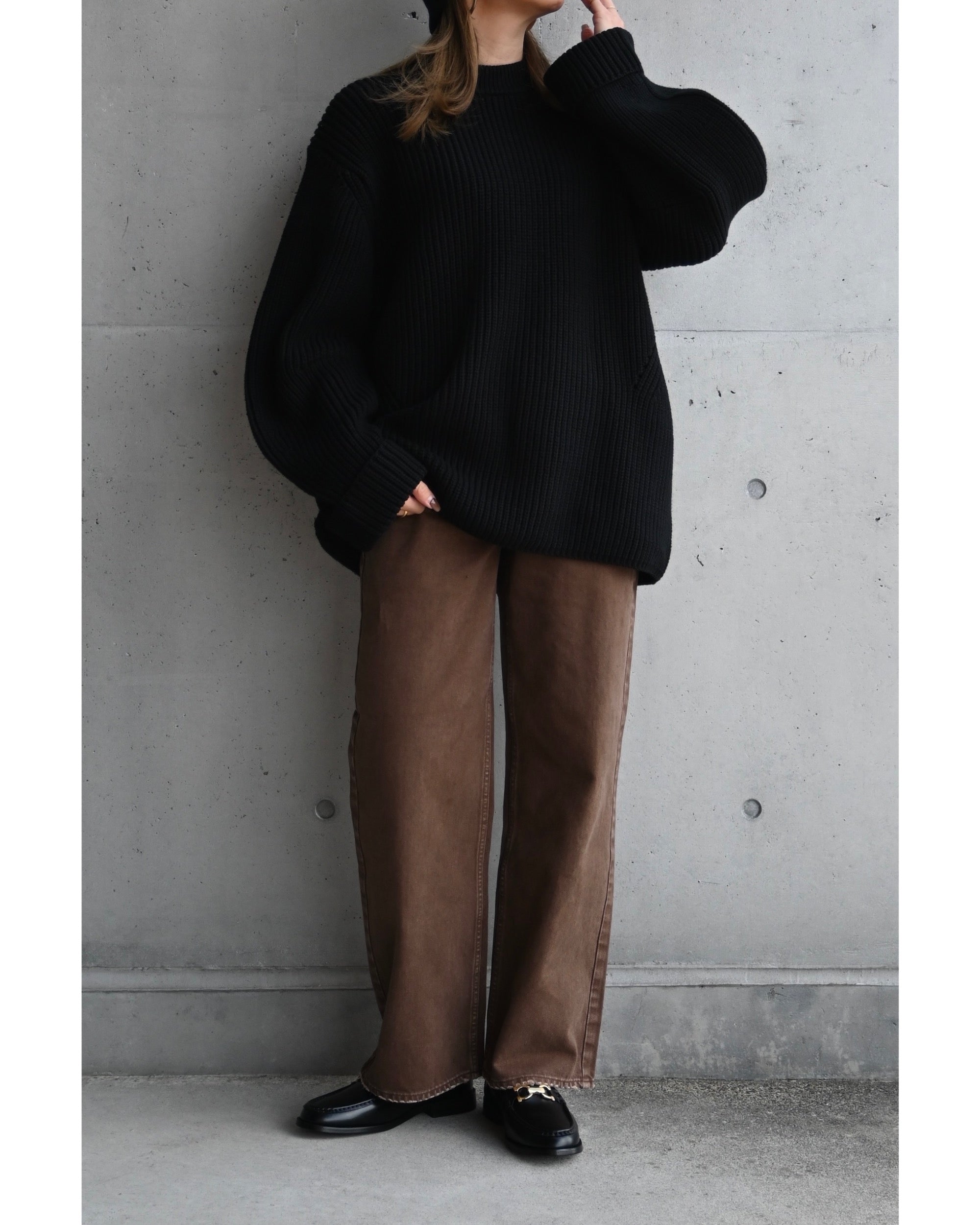 OVER FORM SLEEVE KNIT TOPS – TIME AFTER TIME