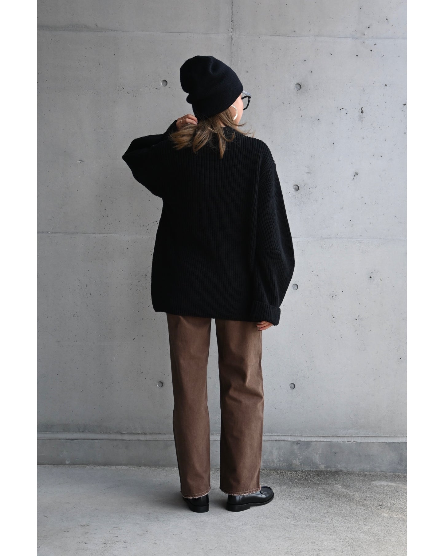 OVER FORM SLEEVE KNIT TOPS