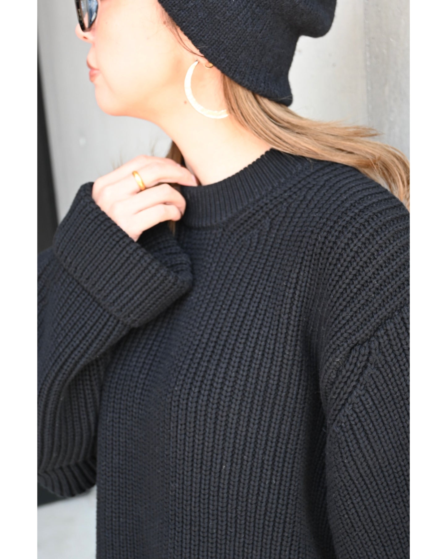 OVER FORM SLEEVE KNIT TOPS