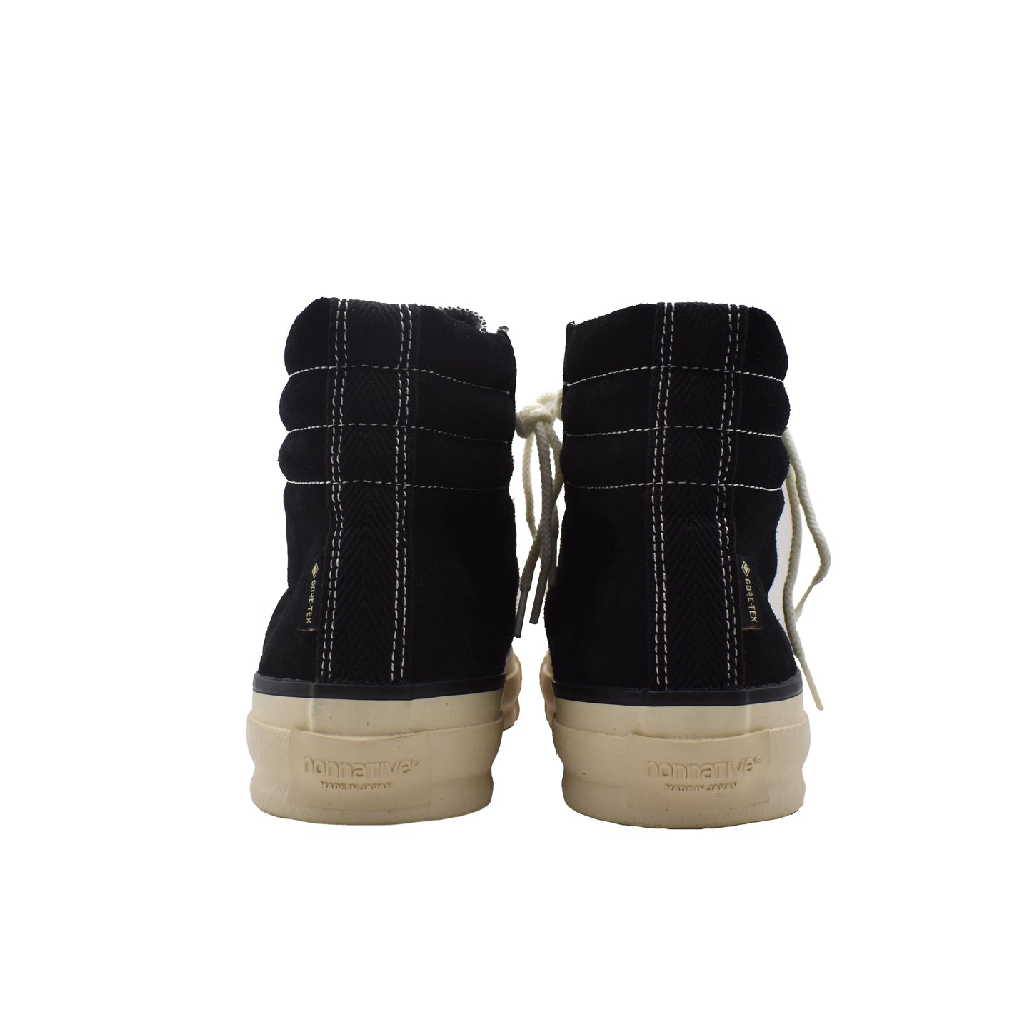 MINEDENIM × nonnative DWELLER TRAINER 2 HI COW LEATHER WITH GORE-TEX bySPINGLE
