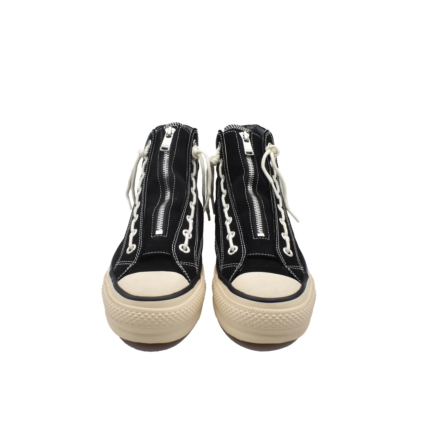 MINEDENIM × nonnative DWELLER TRAINER 2 HI COW LEATHER WITH GORE-TEX bySPINGLE