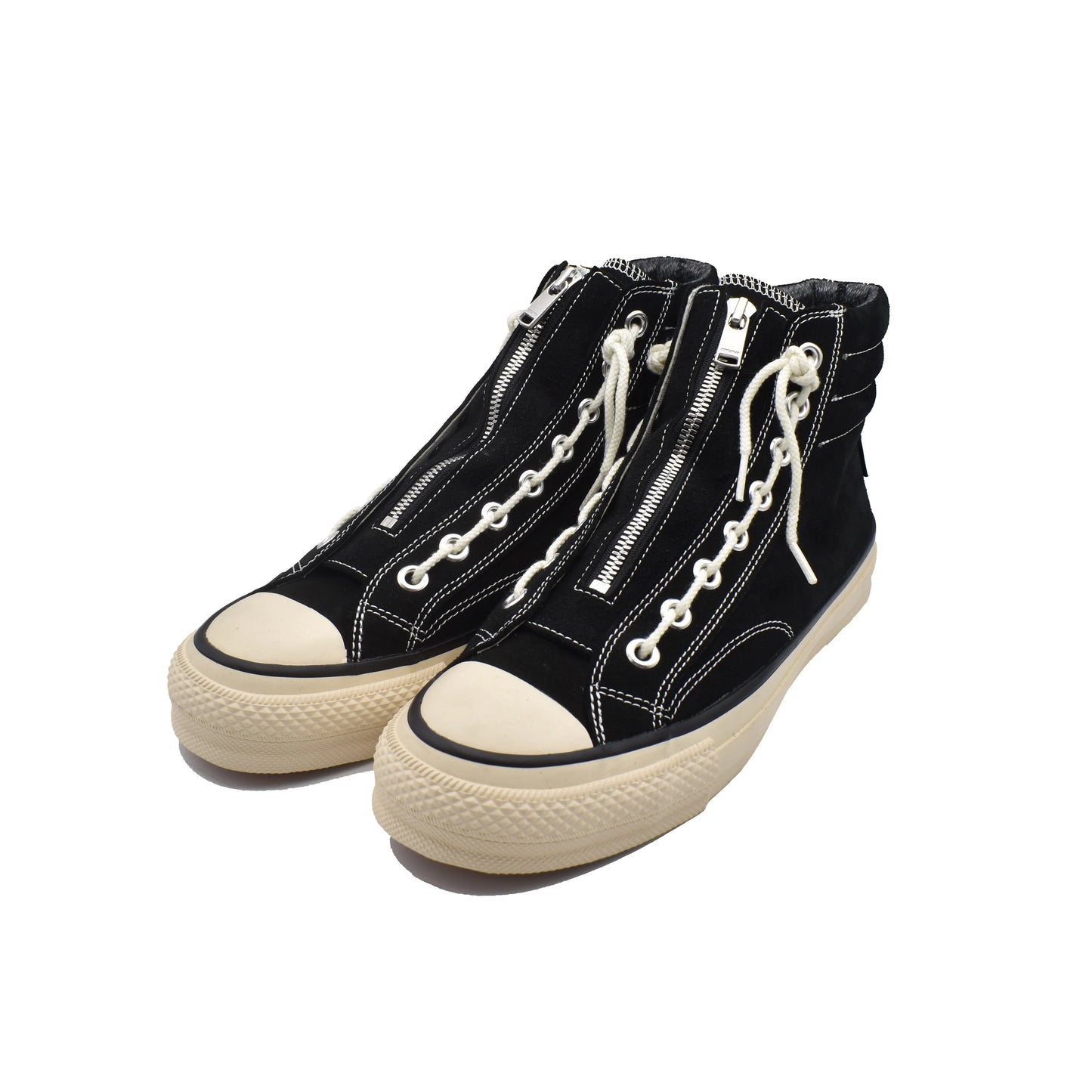 MINEDENIM × nonnative DWELLER TRAINER 2 HI COW LEATHER WITH GORE-TEX bySPINGLE