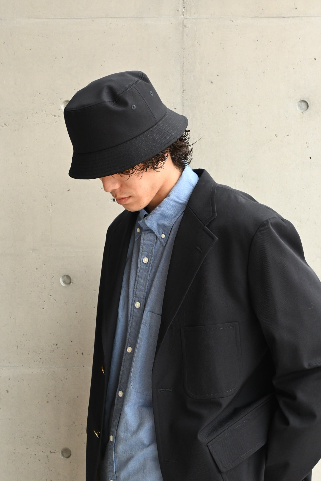 Unlikely Bucket Hat Wool Serge