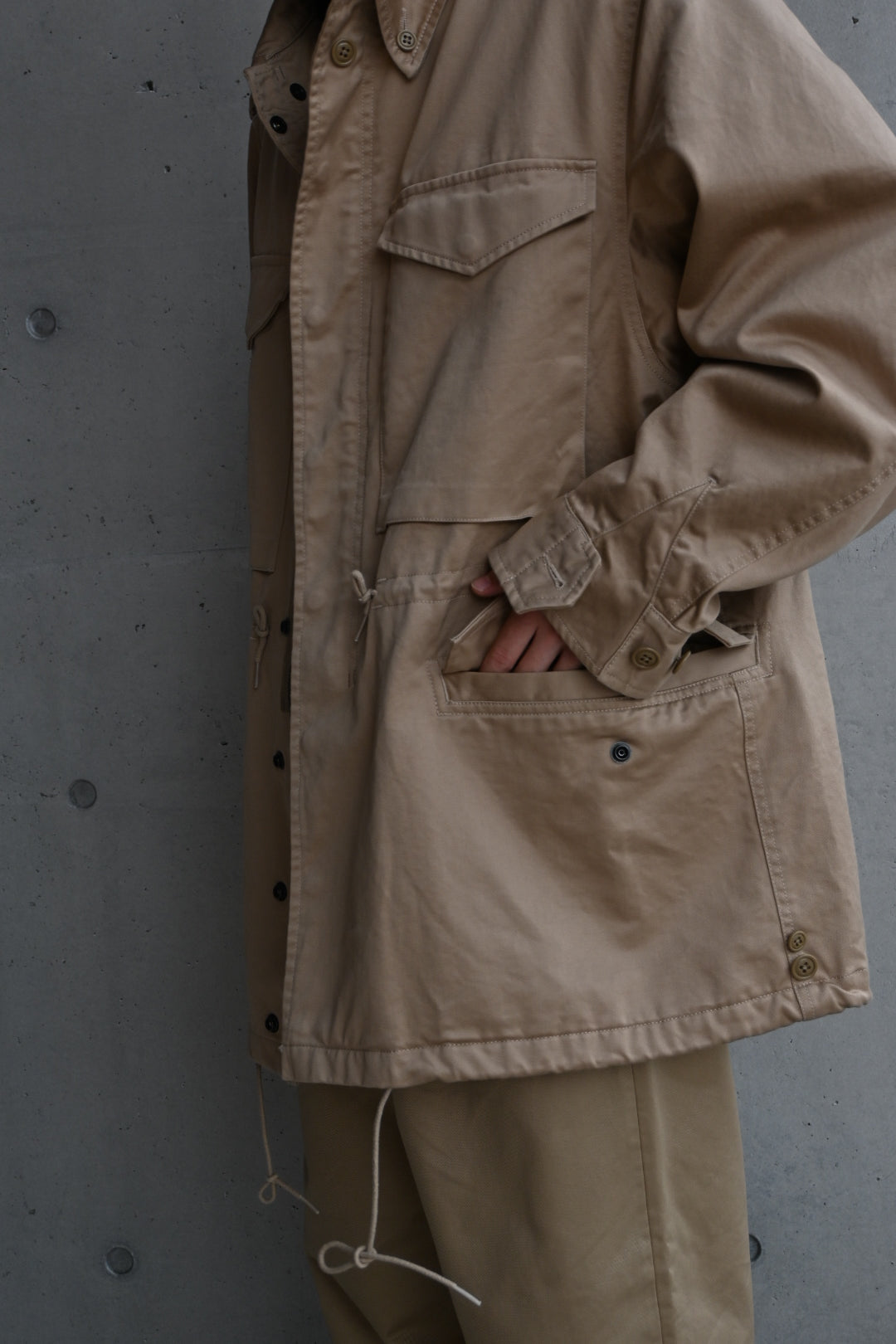 Unlikely B.D M-51 Field Jacket BEIGE – TIME AFTER TIME