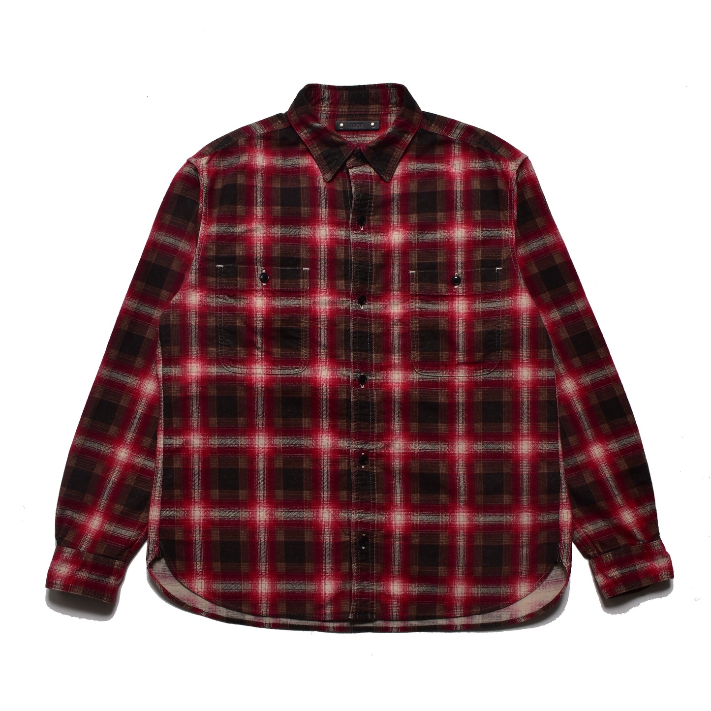 Plaid Print Flannel Work SH